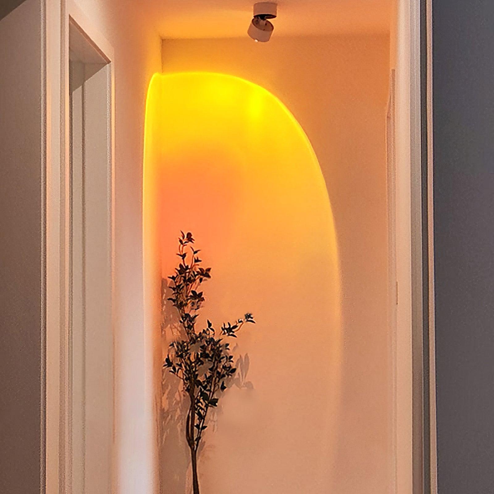 Modern Sunset Adjustable LED Ceiling Spotlight for Indoor Accent Lighting