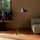 Modern Minimalist Geometric Metal Standing Lamp with Adjustable Shade for Reading