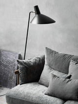 Modern Minimalist Geometric Metal Standing Lamp with Adjustable Shade for Reading