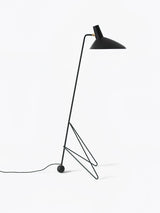 Modern Minimalist Geometric Metal Standing Lamp with Adjustable Shade for Reading