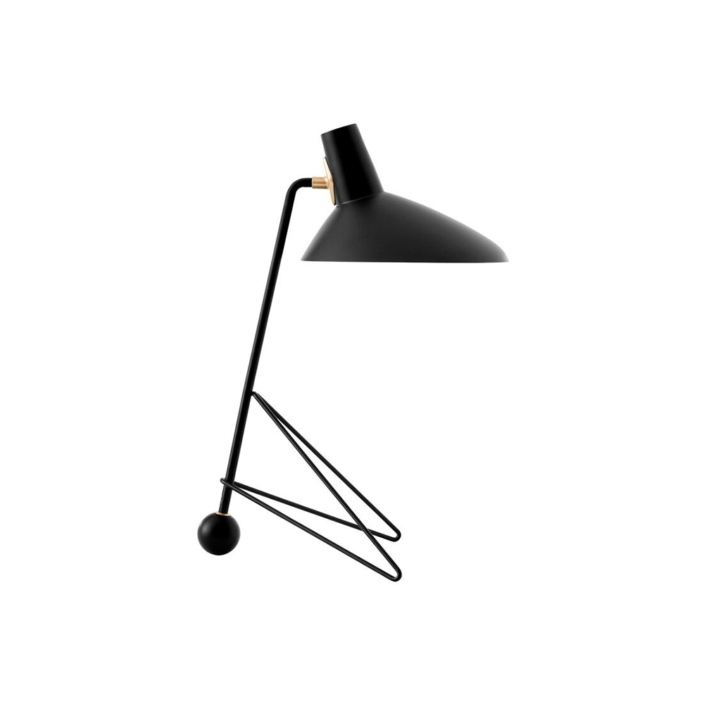 Contemporary Matte Finish Metal Table Lamp with Adjustable Head for Study and Bedside