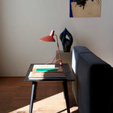Contemporary Matte Finish Metal Table Lamp with Adjustable Head for Study and Bedside