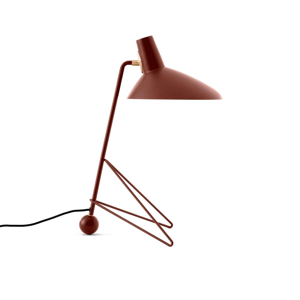 Contemporary Matte Finish Metal Table Lamp with Adjustable Head for Study and Bedside