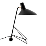 Contemporary Matte Finish Metal Table Lamp with Adjustable Head for Study and Bedside