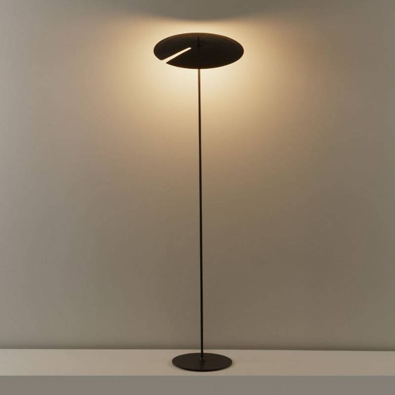 Symphony Adjustable Free Standing Floor Lamp with Rotating Metal Shade