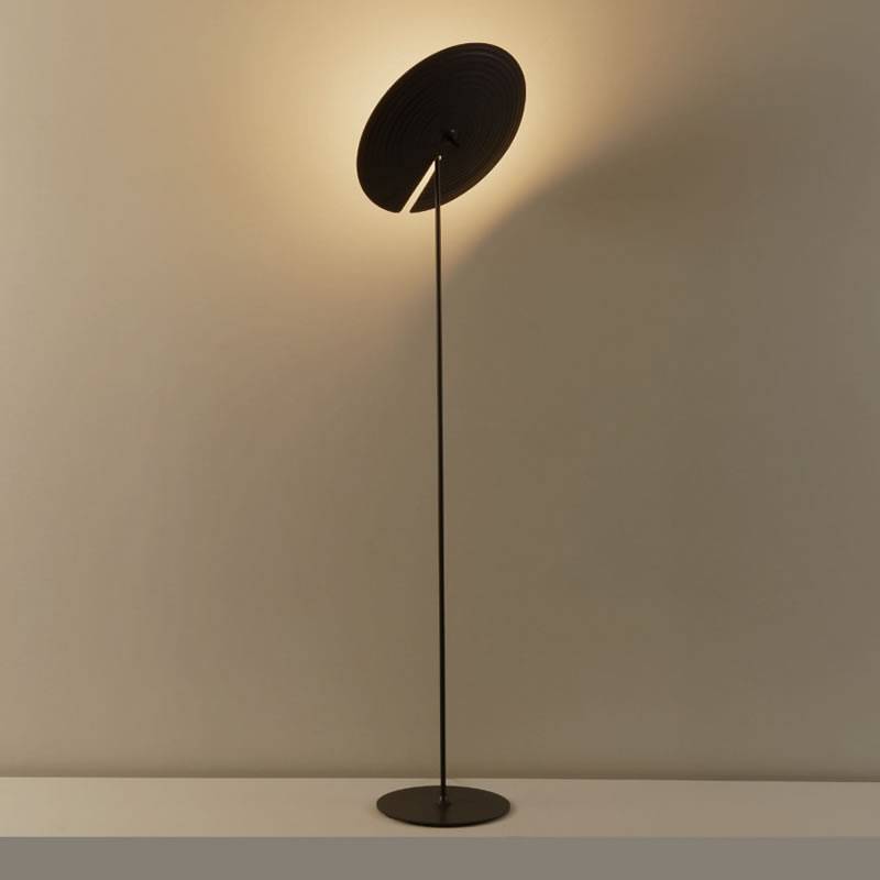Symphony Adjustable Free Standing Floor Lamp with Rotating Metal Shade