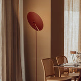 Symphony Adjustable Free Standing Floor Lamp with Rotating Metal Shade