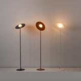 Symphony Adjustable Free Standing Floor Lamp with Rotating Metal Shade