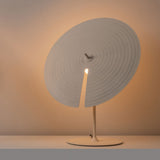 Symphony Modern Adjustable Table Lamp with Rotating Glass Shade and Magnet System