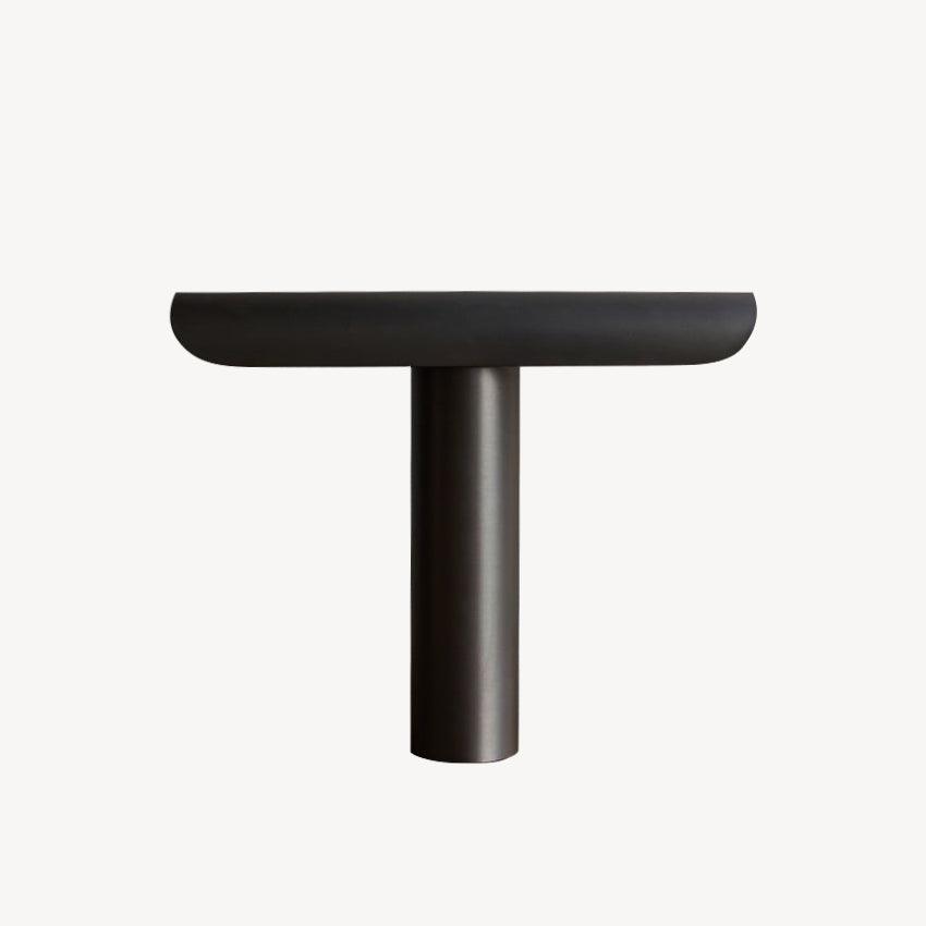 Modern Minimalist Geometric Adjustable LED Desk Lamp with Metal Finish