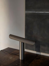 Modern Minimalist Geometric Adjustable LED Desk Lamp with Metal Finish