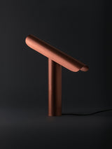 Modern Minimalist Geometric Adjustable LED Desk Lamp with Metal Finish