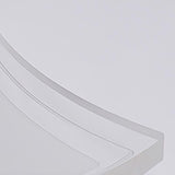 Modern Flower Design Concentric Circle LED Flush Mount Ceiling Light in White