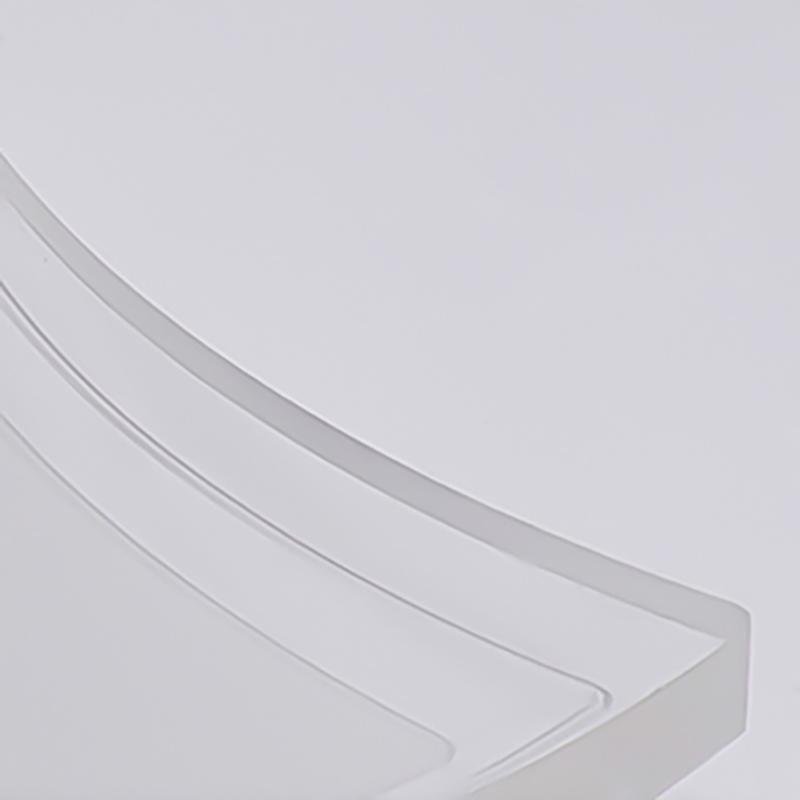 Modern Flower Design Concentric Circle LED Flush Mount Ceiling Light in White