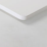 Large Modern Rectangular LED Flush Mount Ceiling Light Fixture for Contemporary Living Rooms