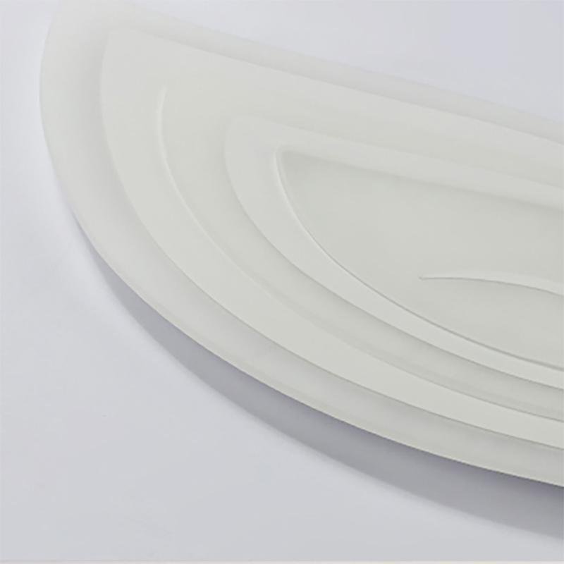 Modern Leaf Shaped Ceiling Light Fixture with Dimmable Remote Control for Home
