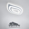 Modern Leaf Shaped Ceiling Light Fixture with Dimmable Remote Control for Home