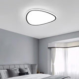 Modern Reuleaux Triangle Geometric Ceiling Light Nordic Flush Mount LED Fixture with Remote Control