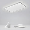 Modern Rectangular LED Flush Mount Ceiling Light for Kitchen and Dining Room