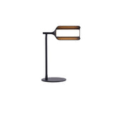 Sleek Aluminum Minimalist LED Table Lamp with Adjustable Pivoting Hood