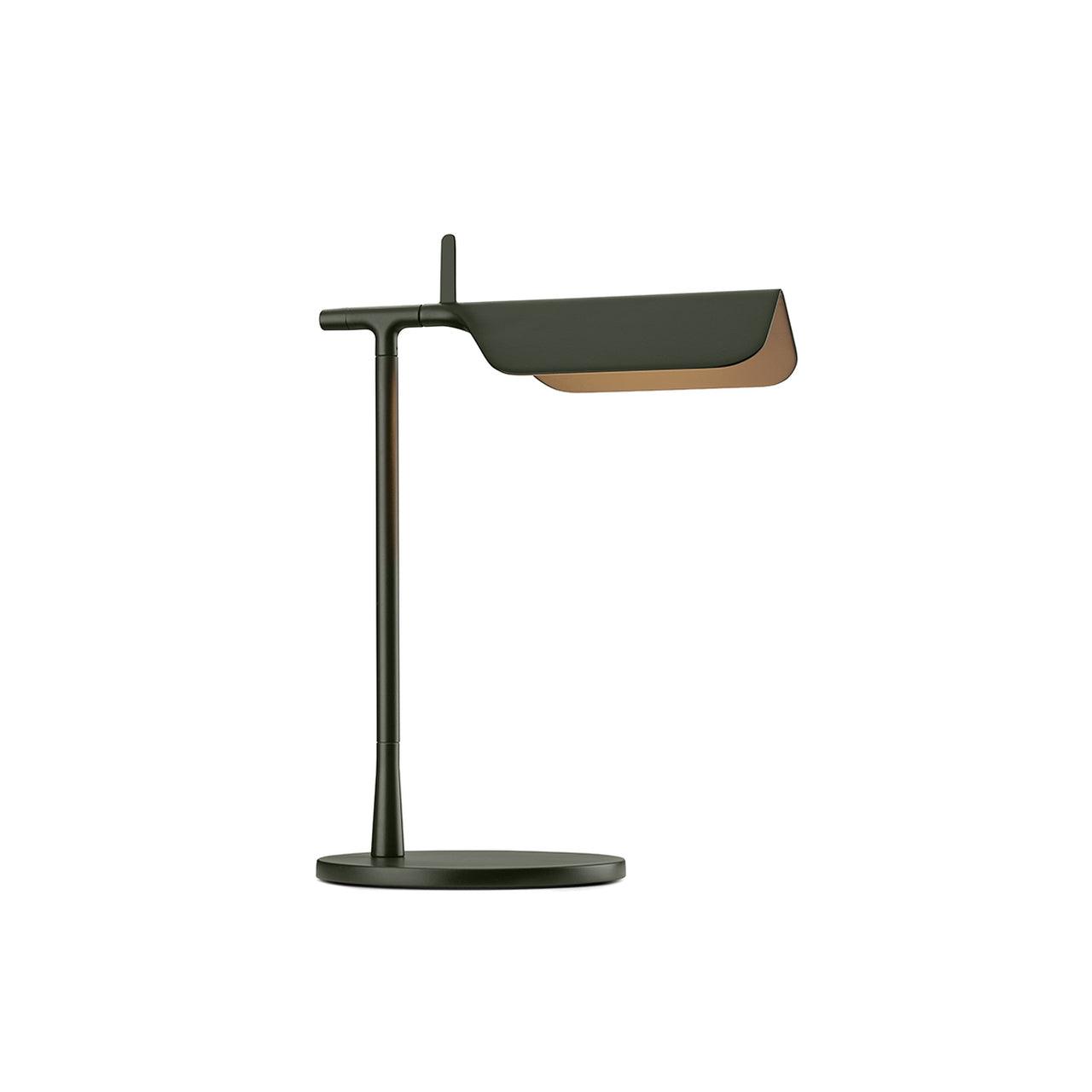 Sleek Aluminum Minimalist LED Table Lamp with Adjustable Pivoting Hood
