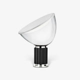 Radar Industrial Blown Glass Table Lamp with Adjustable Aluminum Reflector