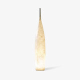 Modern Moon Inspired Resin Floor Lamp Tank LED Standing Light for Living Room Decor