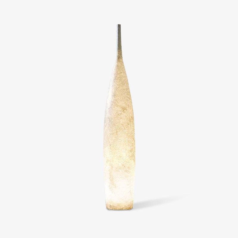 Modern Moon Inspired Resin Floor Lamp Tank LED Standing Light for Living Room Decor