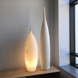 Modern Moon Inspired Resin Floor Lamp Tank LED Standing Light for Living Room Decor