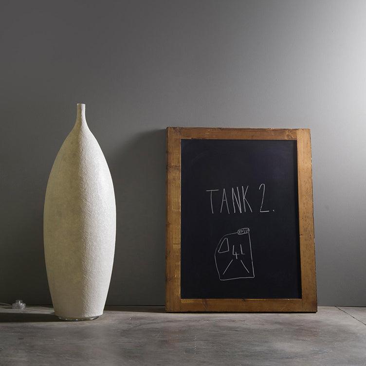 Modern Moon Inspired Resin Floor Lamp Tank LED Standing Light for Living Room Decor