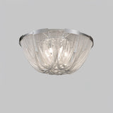 Luxury Contemporary Tassel Aluminum Chain Chandelier Modern Flush Mount Ceiling Light