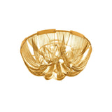 Luxury Contemporary Tassel Aluminum Chain Chandelier Modern Flush Mount Ceiling Light