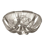 Luxury Contemporary Tassel Aluminum Chain Chandelier Modern Flush Mount Ceiling Light