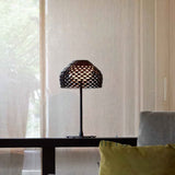 Modern Armadillo Geometric Table Lamp for Living Room and Nightstand Decor