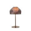 Modern Armadillo Geometric Table Lamp for Living Room and Nightstand Decor