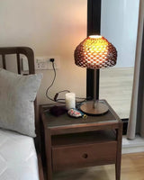 Modern Armadillo Geometric Table Lamp for Living Room and Nightstand Decor