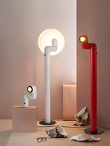 Tatu Alta Modern LED Floor Lamp with Adjustable Light Intensity and Focal Length