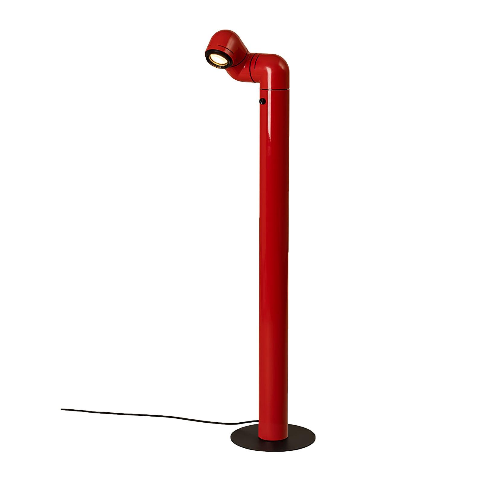 Tatu Alta Modern LED Floor Lamp with Adjustable Light Intensity and Focal Length