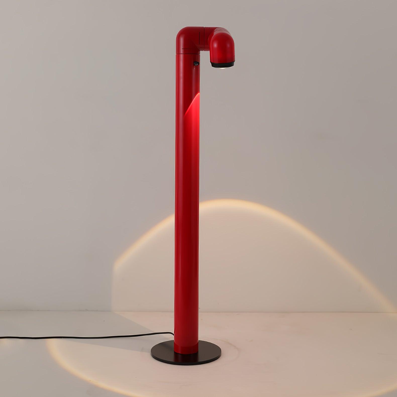 Tatu Alta Modern LED Floor Lamp with Adjustable Light Intensity and Focal Length