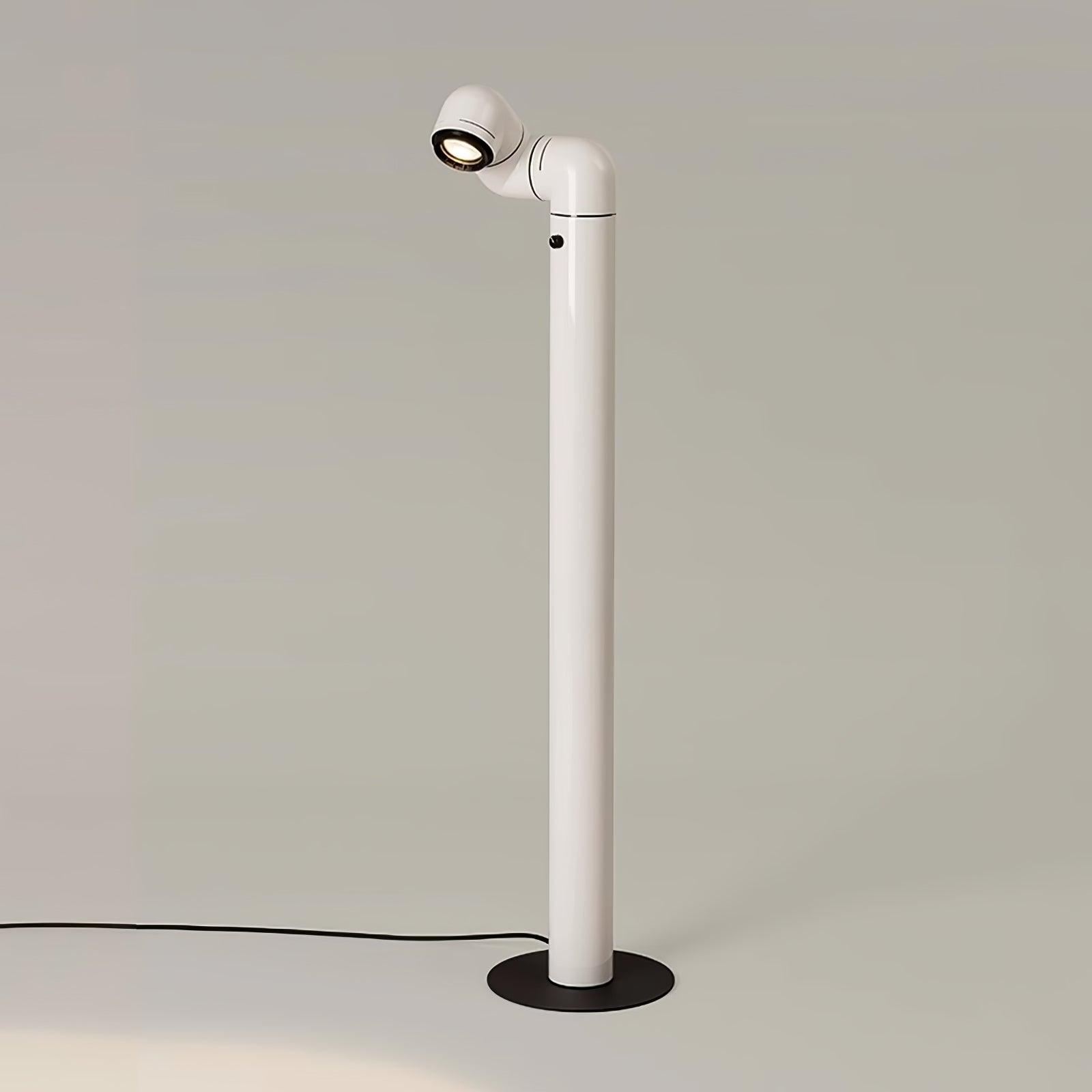 Tatu Alta Modern LED Floor Lamp with Adjustable Light Intensity and Focal Length