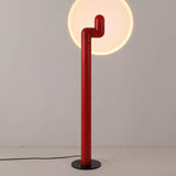 Tatu Alta Modern LED Floor Lamp with Adjustable Light Intensity and Focal Length