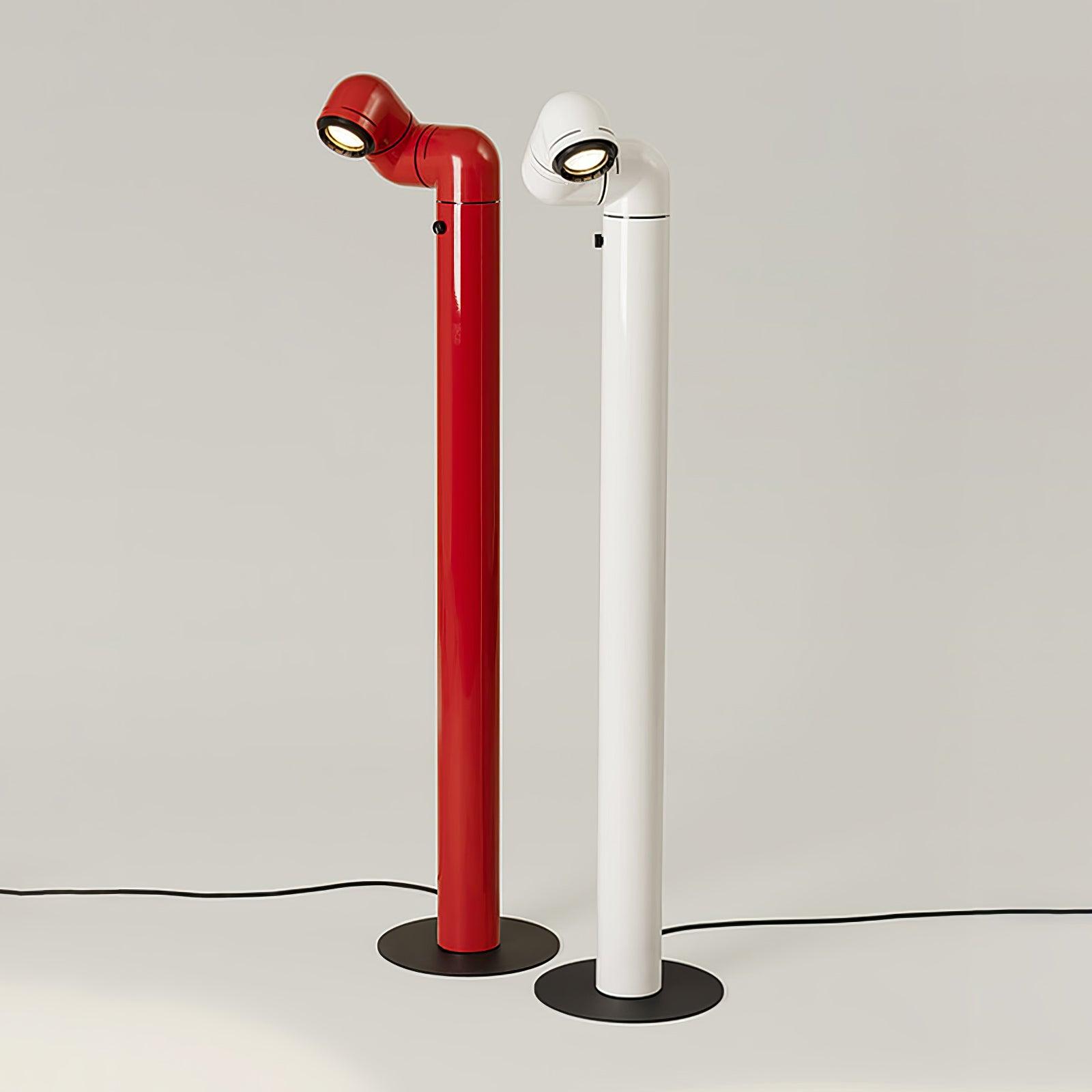 Tatu Alta Modern LED Floor Lamp with Adjustable Light Intensity and Focal Length