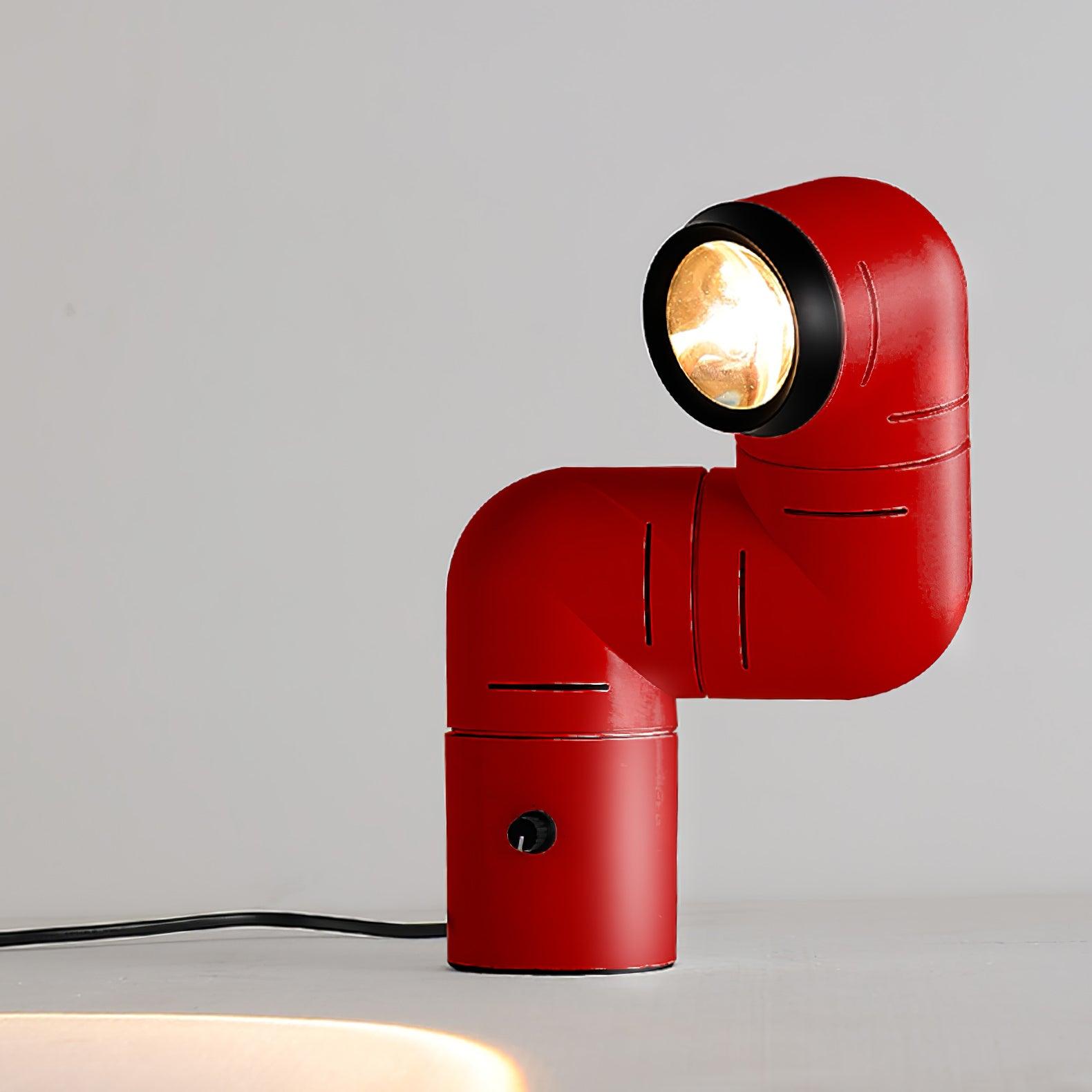 Retro Tatu Style LED Adjustable Reading Lamp for Modern Desks and Bedside Tables