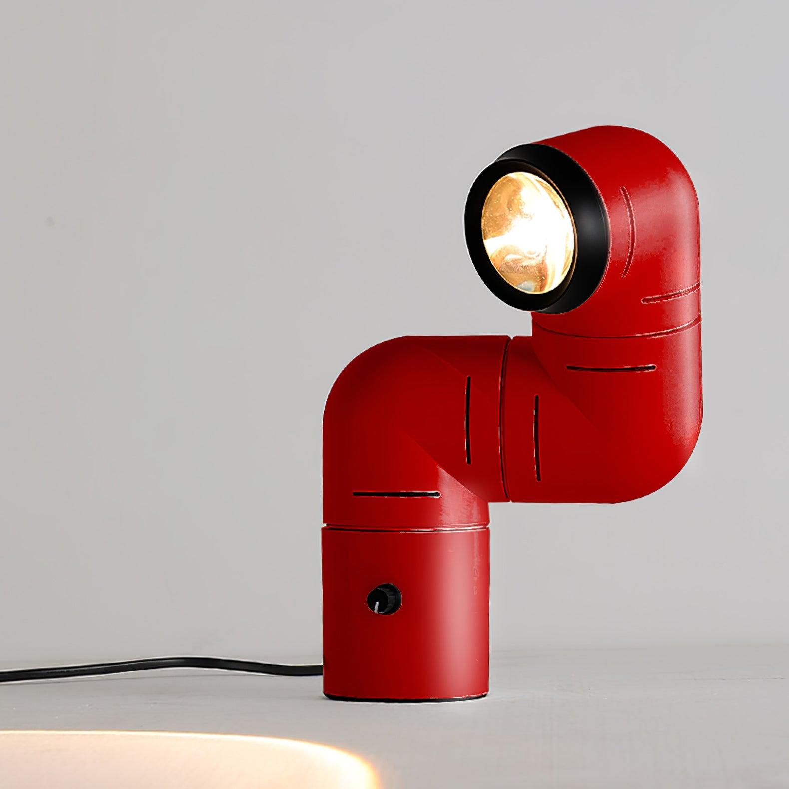 Retro Tatu Style LED Adjustable Reading Lamp for Modern Desks and Bedside Tables