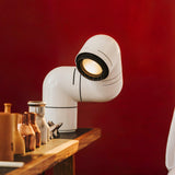 Retro Tatu Style LED Adjustable Reading Lamp for Modern Desks and Bedside Tables