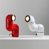 Retro Tatu Style LED Adjustable Reading Lamp for Modern Desks and Bedside Tables
