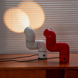 Retro Tatu Style LED Adjustable Reading Lamp for Modern Desks and Bedside Tables