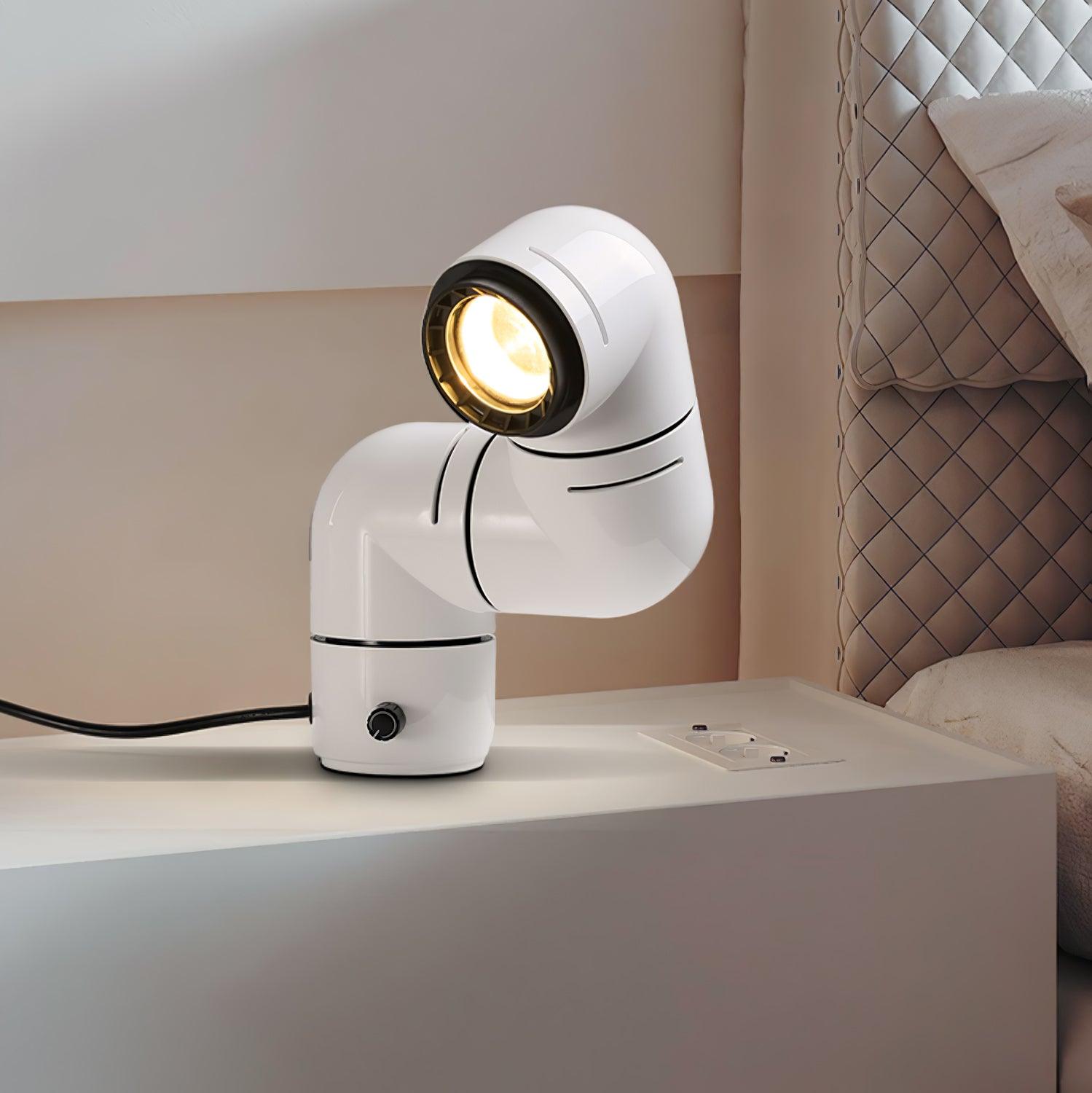 Retro Tatu Style LED Adjustable Reading Lamp for Modern Desks and Bedside Tables
