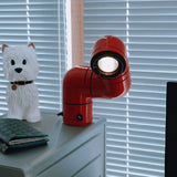 Retro Tatu Style LED Adjustable Reading Lamp for Modern Desks and Bedside Tables