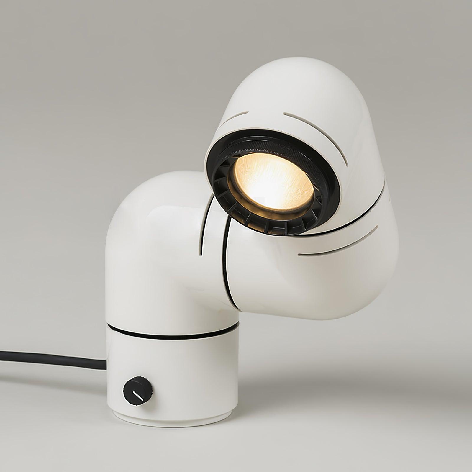 Retro Tatu Style LED Adjustable Reading Lamp for Modern Desks and Bedside Tables